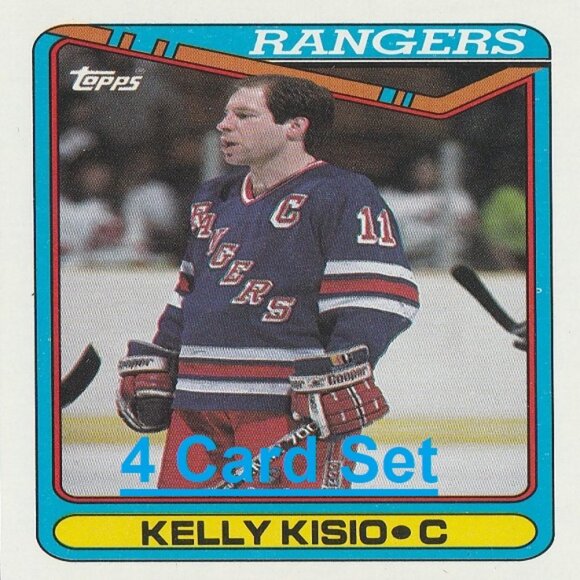 Kelly Kisio NYR Hockey Card Collection - Picture 1 of 5
